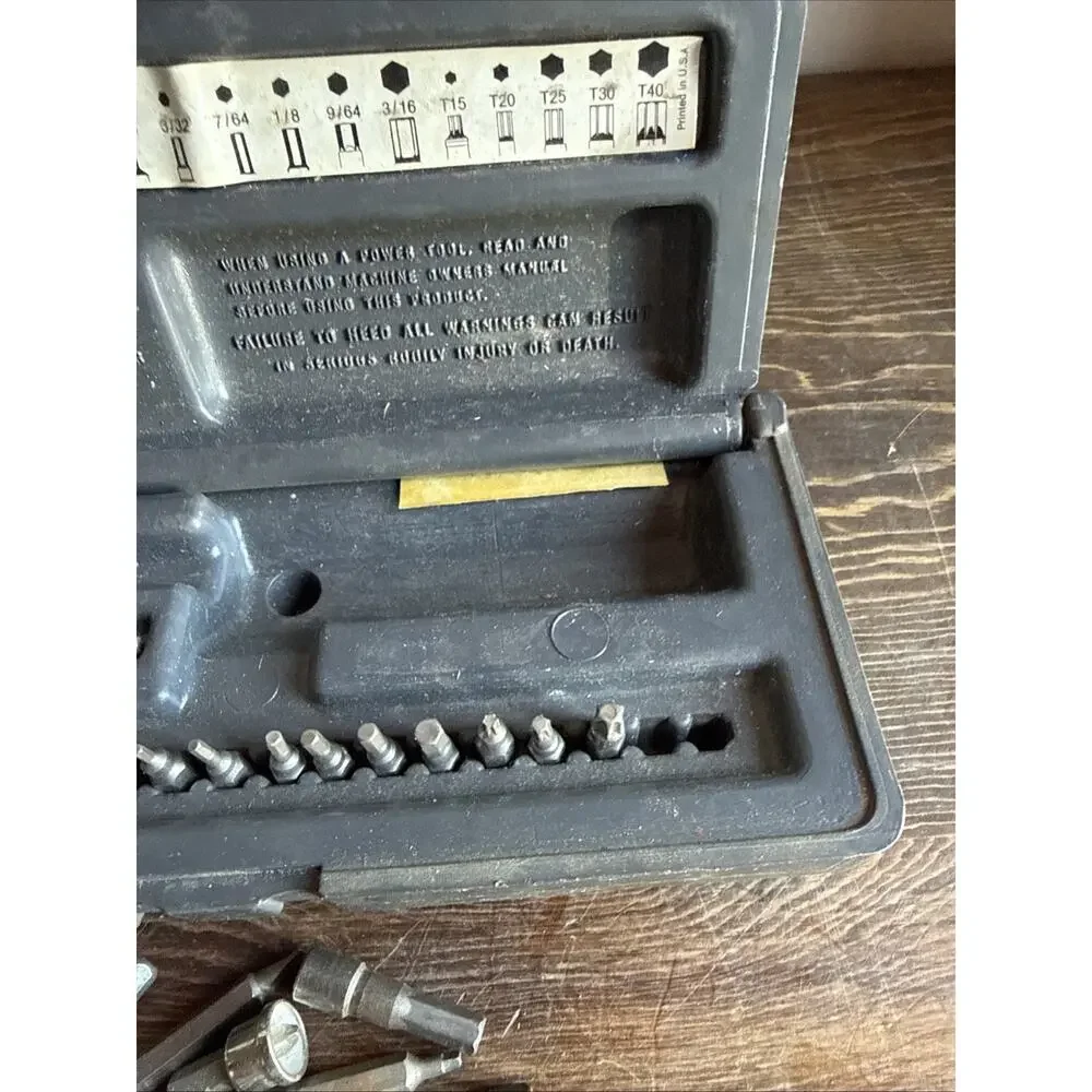 Lawson 91950 20-Piece Screwdriver & Bit Set w/ Case